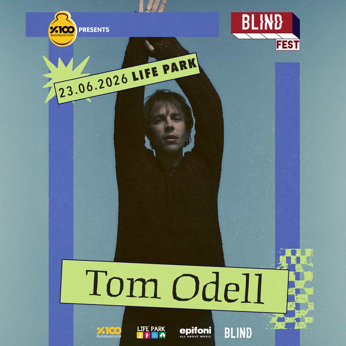 %100 Müzik Sunar: Blind Fest: Tom Odell