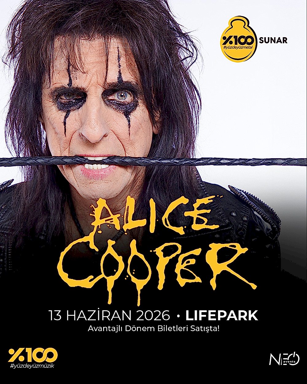 Yüzdeyüz Metal Sunar: Alice Cooper