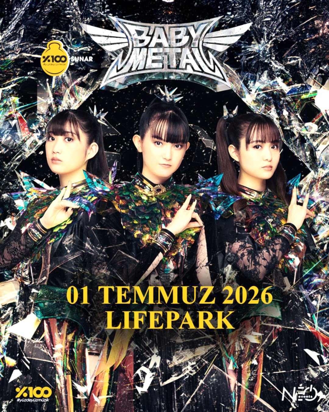 %100 Metal Sunar: BABYMETAL
