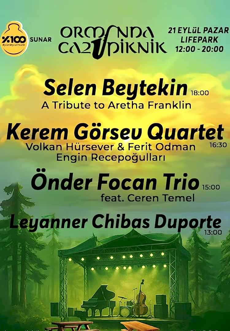 %100 Müzik Sunar: Ormanda Caz ve Piknik 4